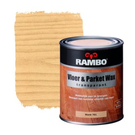 Rambo Vloer & Parket Wax Transparant - Blank 701 - 0,75 liter