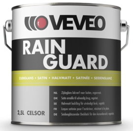 Veveo Rain Guard Zijdeglans - Wit - 2,5 liter