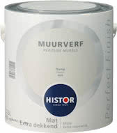 Histor Perfect Finish Muurverf Mat - Damp 6926 - 2,5 Liter