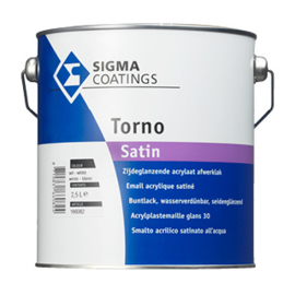 Sigma Torno Satin - Wit - 2,5 liter
