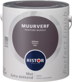 Histor Perfect Finish Muurverf Mat - Olifant 6936 - 2,5 Liter