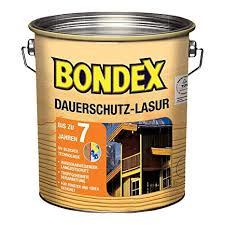 BONDEX Dauerschutz-lasur - Nussbaum - 2,5 liter