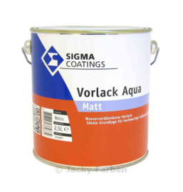 Sigma Vorlack Aqua Matt - Wit - 1 liter