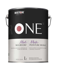 Histor one muurverf mat - RAL 9010 - 1 liter