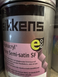 Sikkens Alphacryl Pure Semi-sarin SF - RAL 9010 - 3 liter