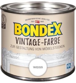 Bondex Vintage - Krijt wit - 0,25 liter - krijtverf