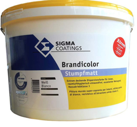 Brandicolor Stumpfmatt - Wit - 12,5 liter