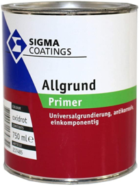 Sigma Allgrund Primer - oxidrood - 0,75 liter