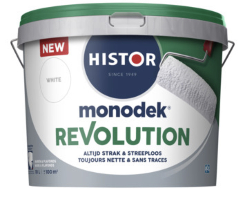 Vlieger Masaccio Wild Histor Monodek Revolution - 5 liter - RAL 9016 | Professionele latex |  VERFPLANEET