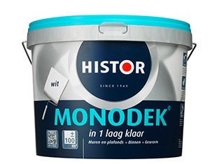 Lengtegraad Ik was verrast Manifesteren Histor Monodek - 10 liter - RAL 9010 | Professionele latex | VERFPLANEET