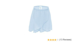 CAD800C Child Chiffon Wrap Skirt LBL Capezio