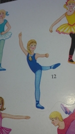 Dover Little Activity Books/Ballet Class Stickers