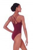 Double Strap Camisole Leotard CC123 Large Bur