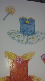 Dover Glitter Ballerina Sticker Paper Doll