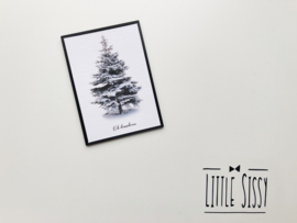 1:6 | Kerst | 3d poster | kerstboom