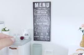 Kitchen | chalkboard | Menu