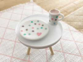 Kitchen | Tableware set | pastel dots