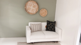 Woonkamer | rotan dienblad | groot | +/- 6 cm