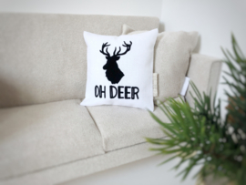 1:6 | Xmas | Pillow | 8 x 8 cm | Oh Deer