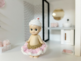 Mini Tipi | Rokje sonny angel | goud + roze + wit