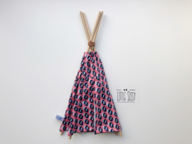 1:6 | Mini Tipi 32 cm | retro pink blue