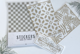 Mini Stickers | Tiles | staggered