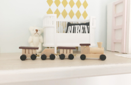 Slaapkamer | houten trein