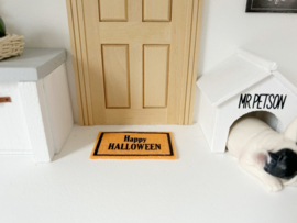 Halloween | doormat | happy halloween | oranje