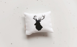 Kerstmis | kussen 4 x 5 | rendier