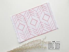 Valentine | bohemian style | white-pink | M