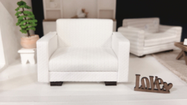 Love seat | 1:12 | white