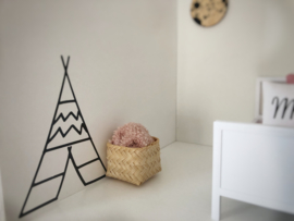 Slaapkamer | Mini sticker | Tipi