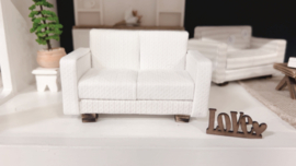 2 seats sofa | 1:16 | white