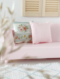 Textiles | pillow  | 4 x 4 cm | Soft pink