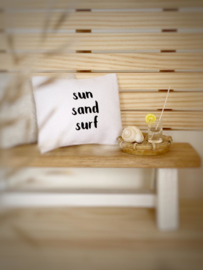 Textiel | kussens | 4 x 5 cm | sun sand surf.