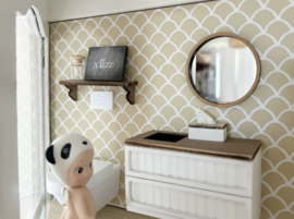 Badkamer | krijtbord | get naked