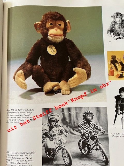 Steiff chimpansee 'Jocko'