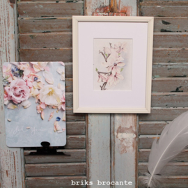 ingelijste aquarel magnolia