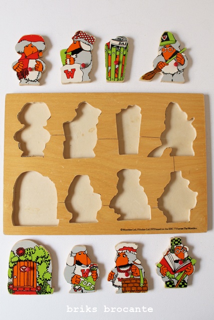 knopjespuzzel De Wombles