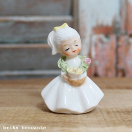 miniatuur bloemenmeisje - gele bloem