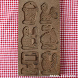 speculaasplank 12 figuren