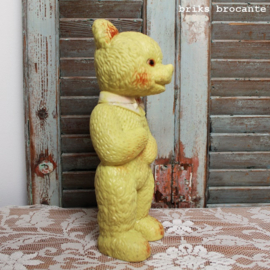 piepfiguur beer - lichtgeel