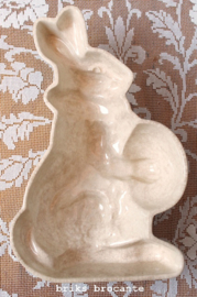 oude puddingvorm paashaas