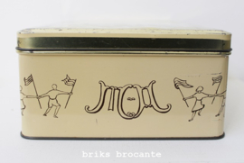 blik / koektrommel Van Melle