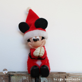 knijpfiguur Mickey Mouse kerstman