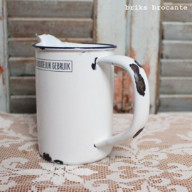 emaille maatbeker - 500 ml