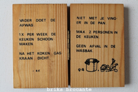 keukenregels - vintage curiosa