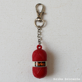 sleutelhanger Parley wol - rood
