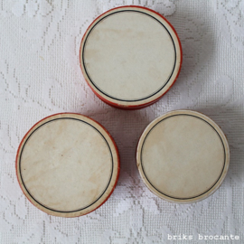 3 oude apothekers pillendoosjes