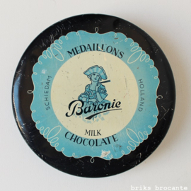 Blik Baronie medaillons milk chocolate